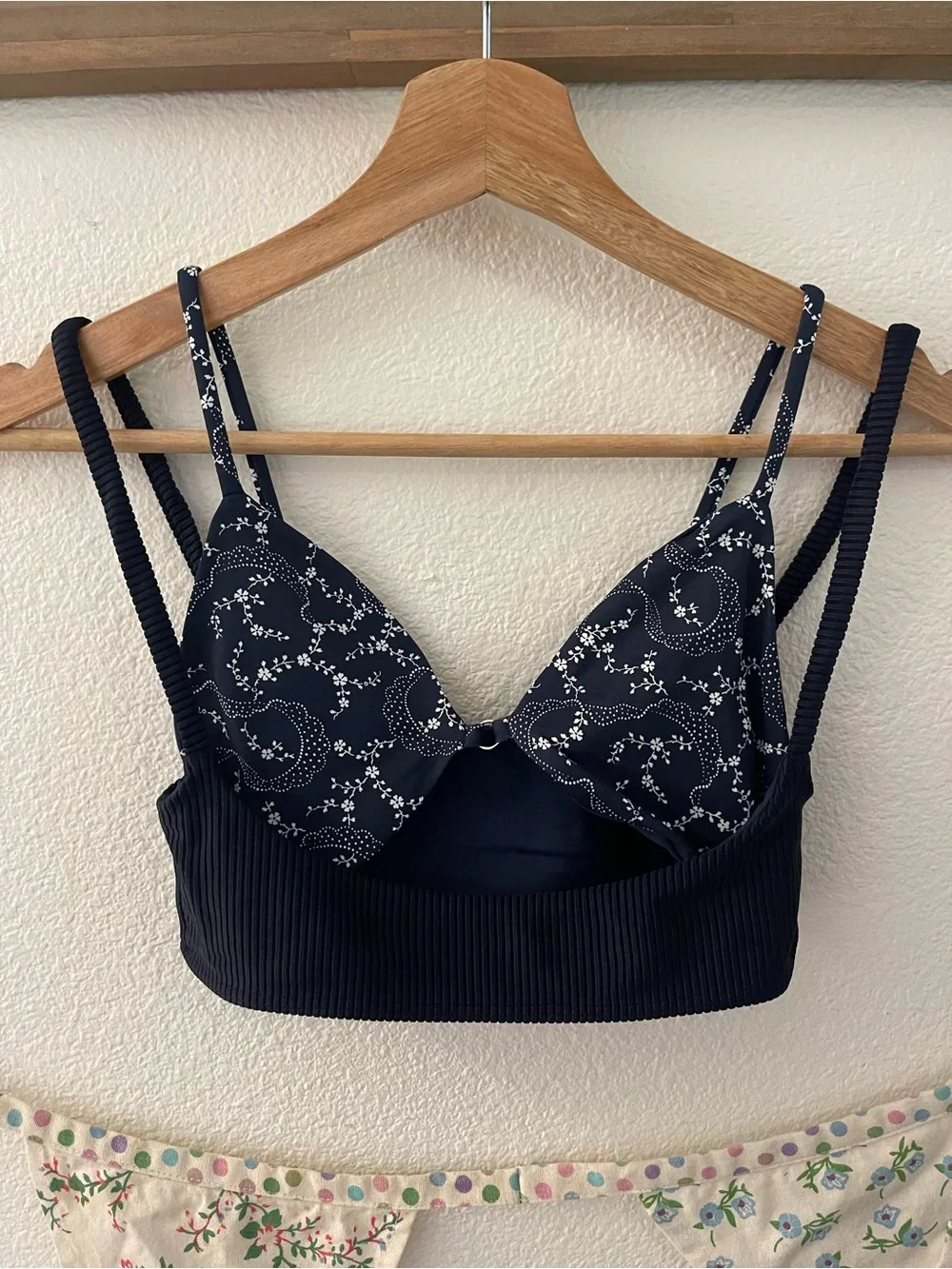 Frankies Bikinis Bellamy Ribbed Bikini Top